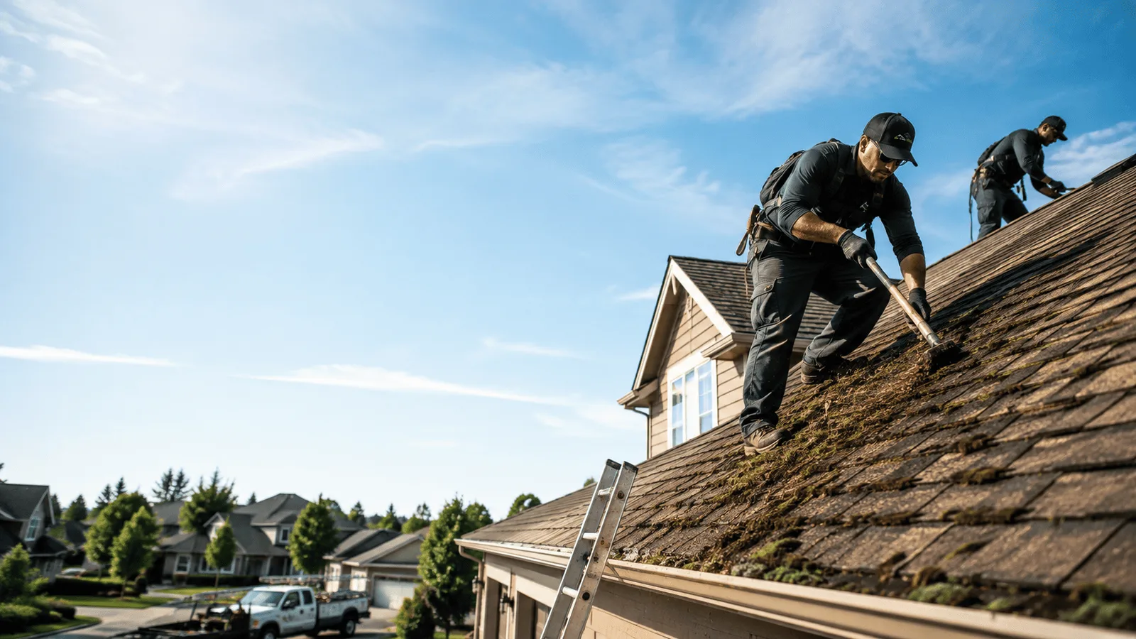 Roof Moss Removal in Columbia, TN near me